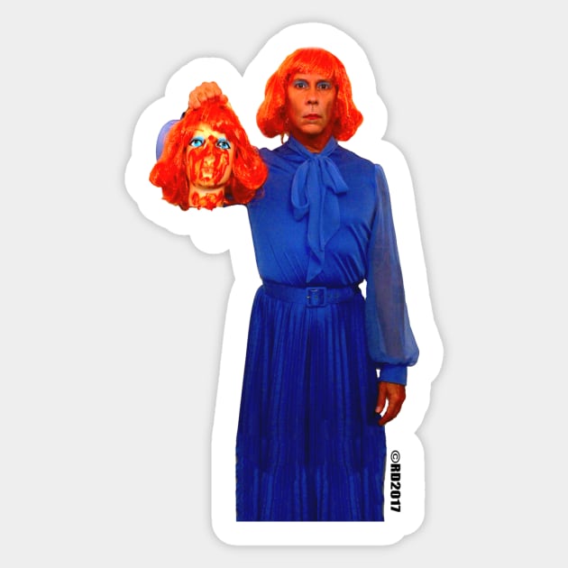 Red Head Raym Sticker by IamRAYM